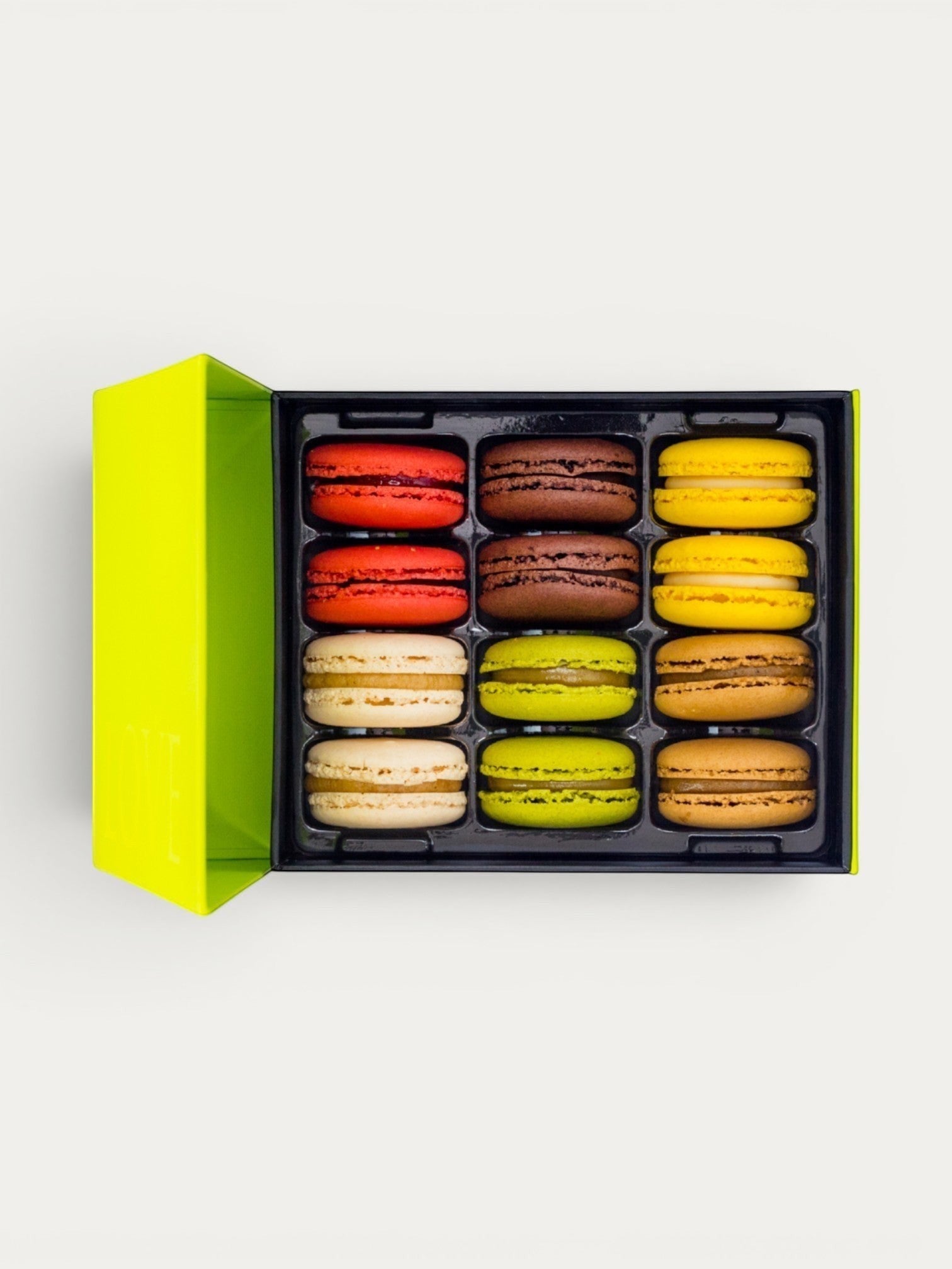 12 Piece Macaron Gift Box – Norman Love Confections