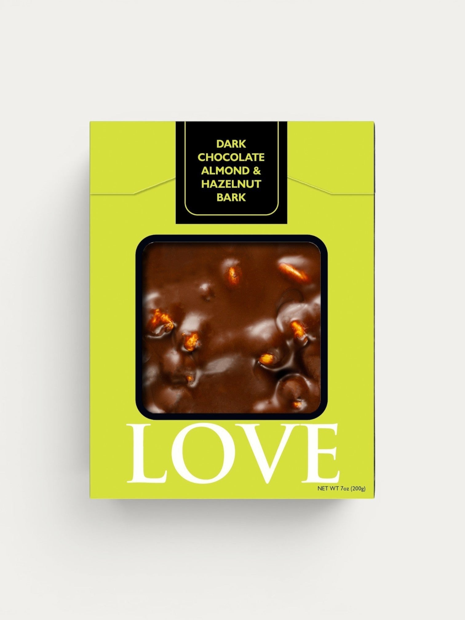 Dark Chocolate Almond & Hazelnut Bark – Norman Love Confections