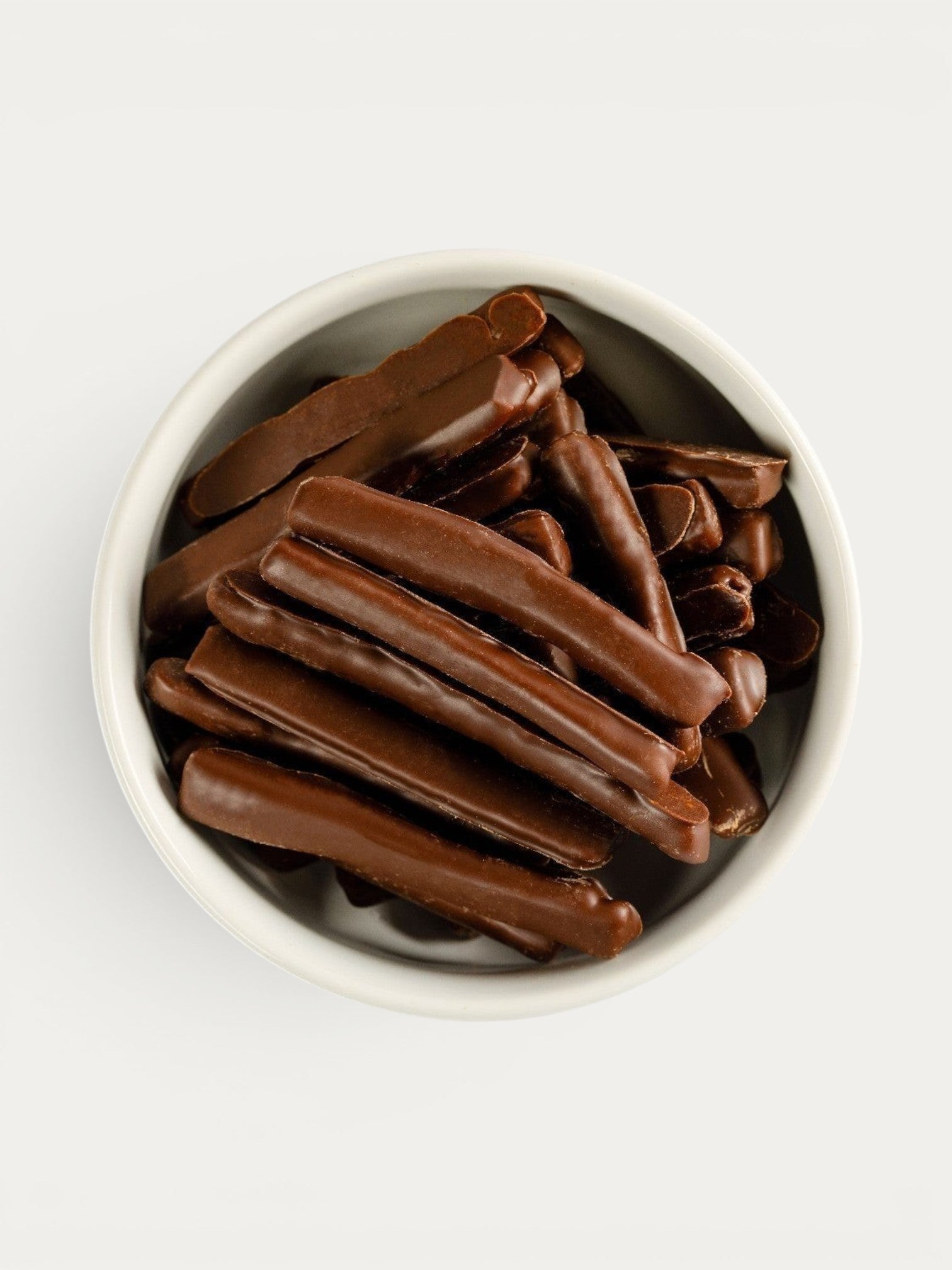 Dark Chocolate-Covered Orange Sticks – Norman Love Confections