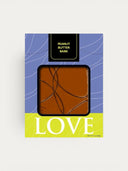 Norman Love Confections Peanut Butter Bark with milk chocolate, peanut butter ganache, and dark chocolate swirls.