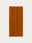 Norman Love Confections vegan milk chocolate bar with hazelnut extract and vanilla.
