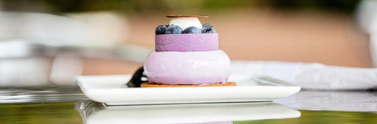 Mini Blueberry Cheesecake